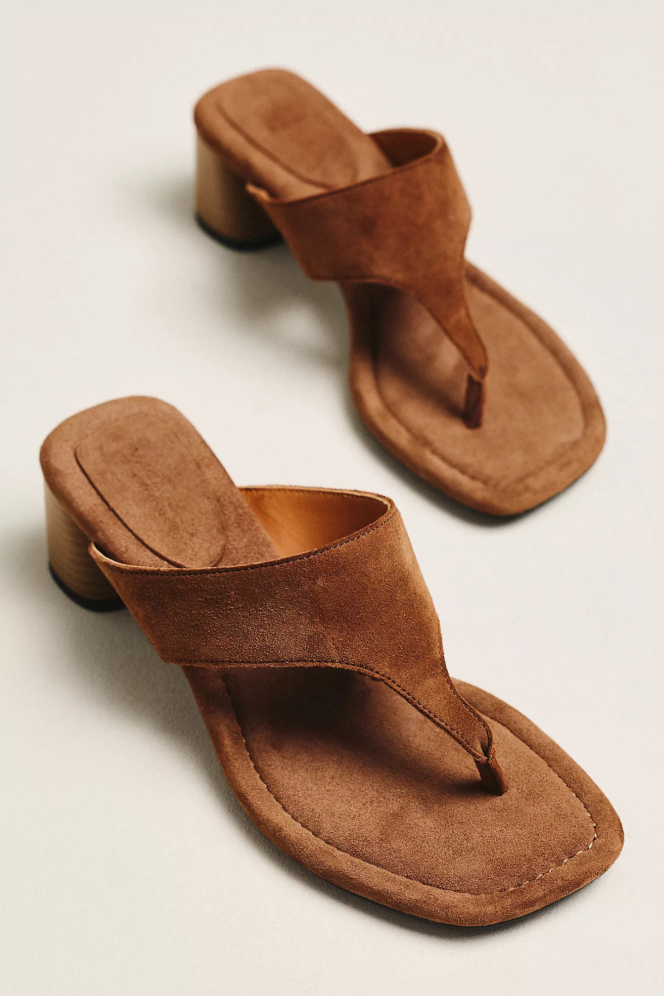 Vagabond Evie Block Heel Thong Sandals | Anthropologie (US)