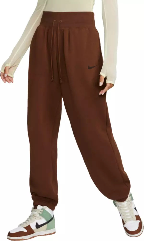 Nike Women's Sportswear Phoenix Fleece High-Rise Sweatpants | Dick's Sporting Goods