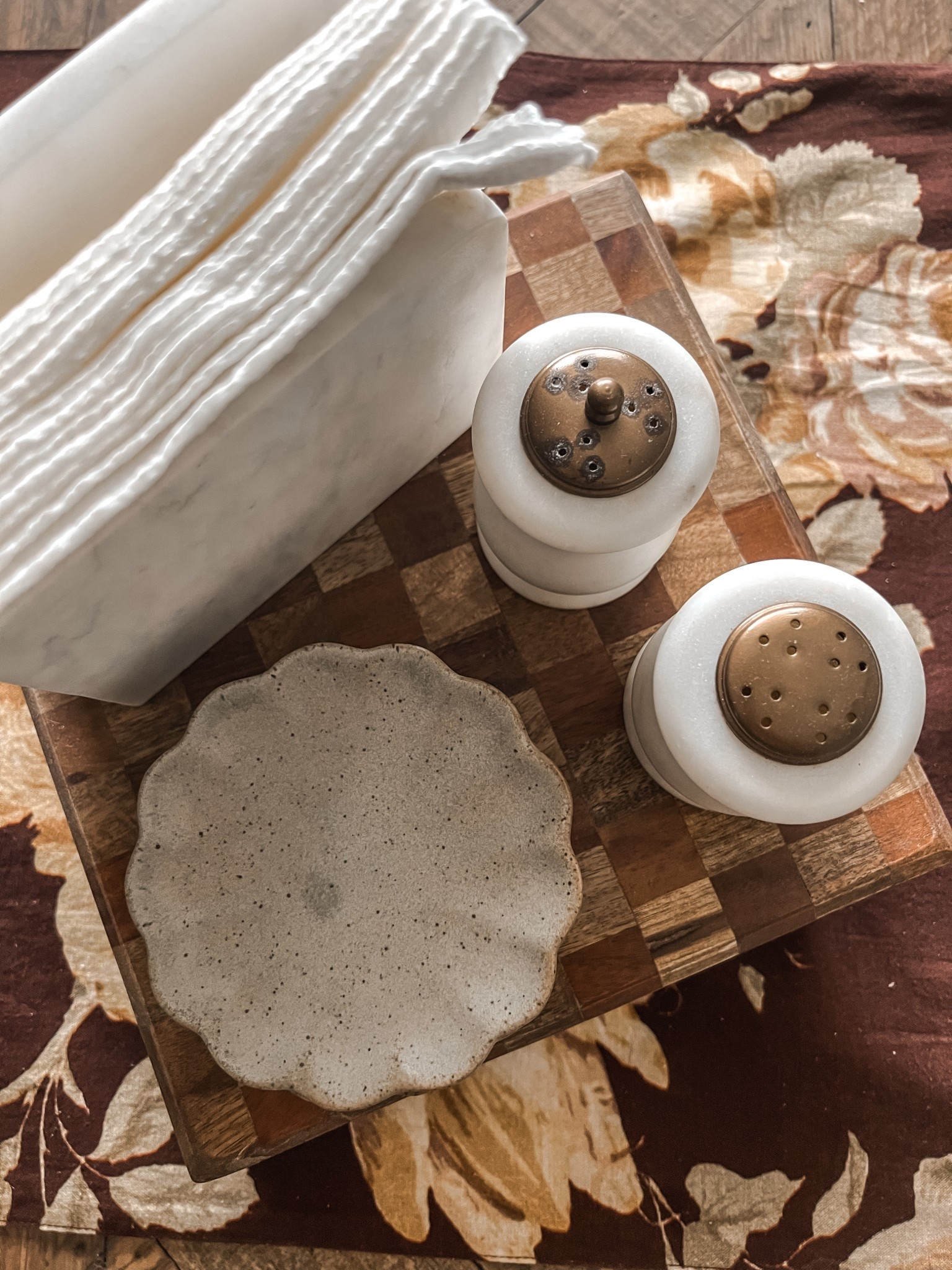 My scalloped coasters & checkered riser are ON SALE!

#LTKHome #LTKSaleAlert