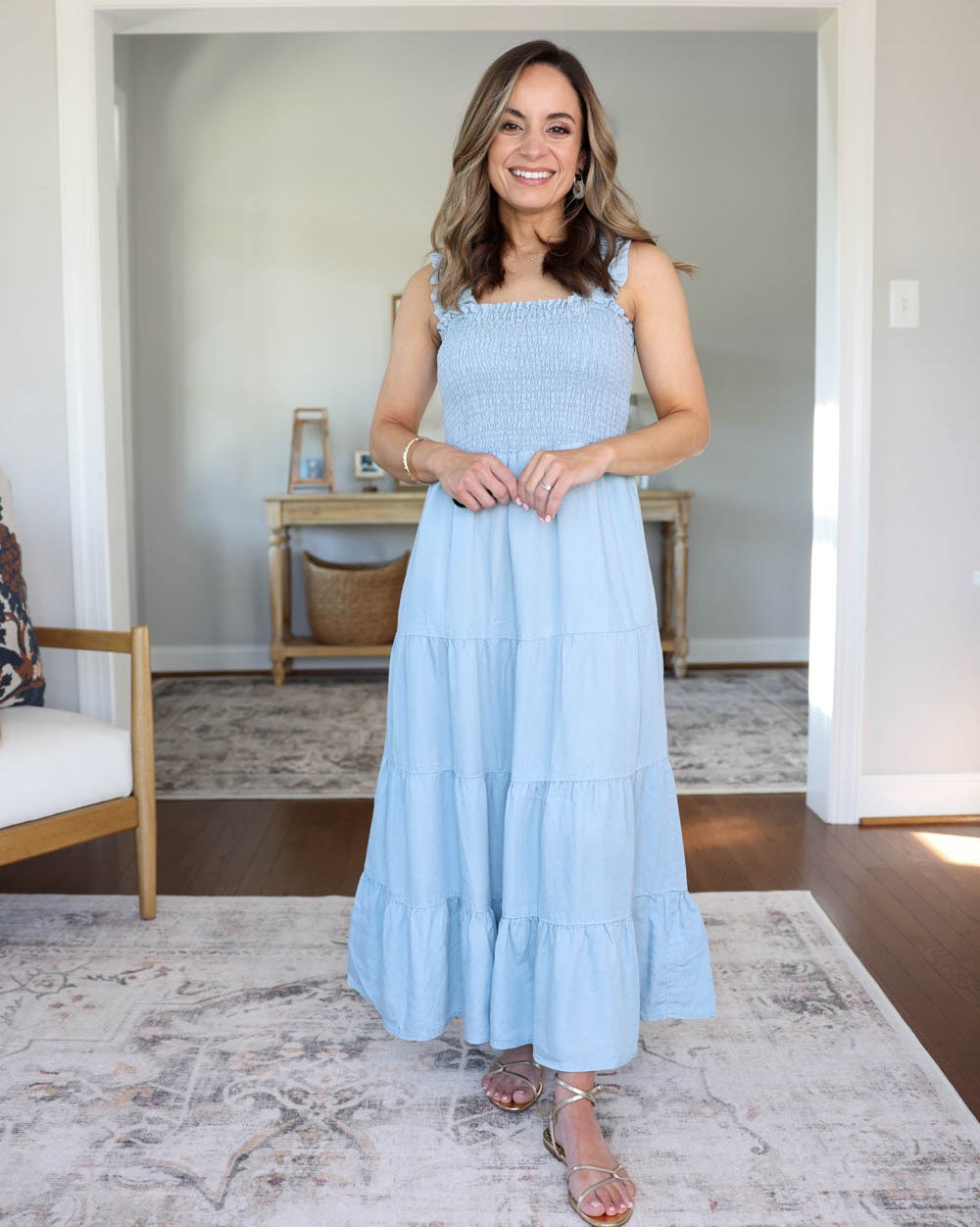 Casual to dressy light blue dresses for petites!

Outfit 1:
Tencel dress (Dear John Denim): xs - true to size. Linking a similar Quince dress as well
Gold sandals (Sam Edelman): tts

Outfit 2:
Dress (Nic + Zoe): petite p
Straw bag (Sezane)
Gold sandals (Sam Edelman): tts

Outfit 3:
Light blue dress (Anthropologie): petite xxs - no hem needed
Heels: tts

My measurements for reference: I’m 4’10” and 105lbs. My bust, waist, and hip measurement is 32”, 24”, and 36”.

#LTKPetite #LTKSaleAlert #LTKWedding