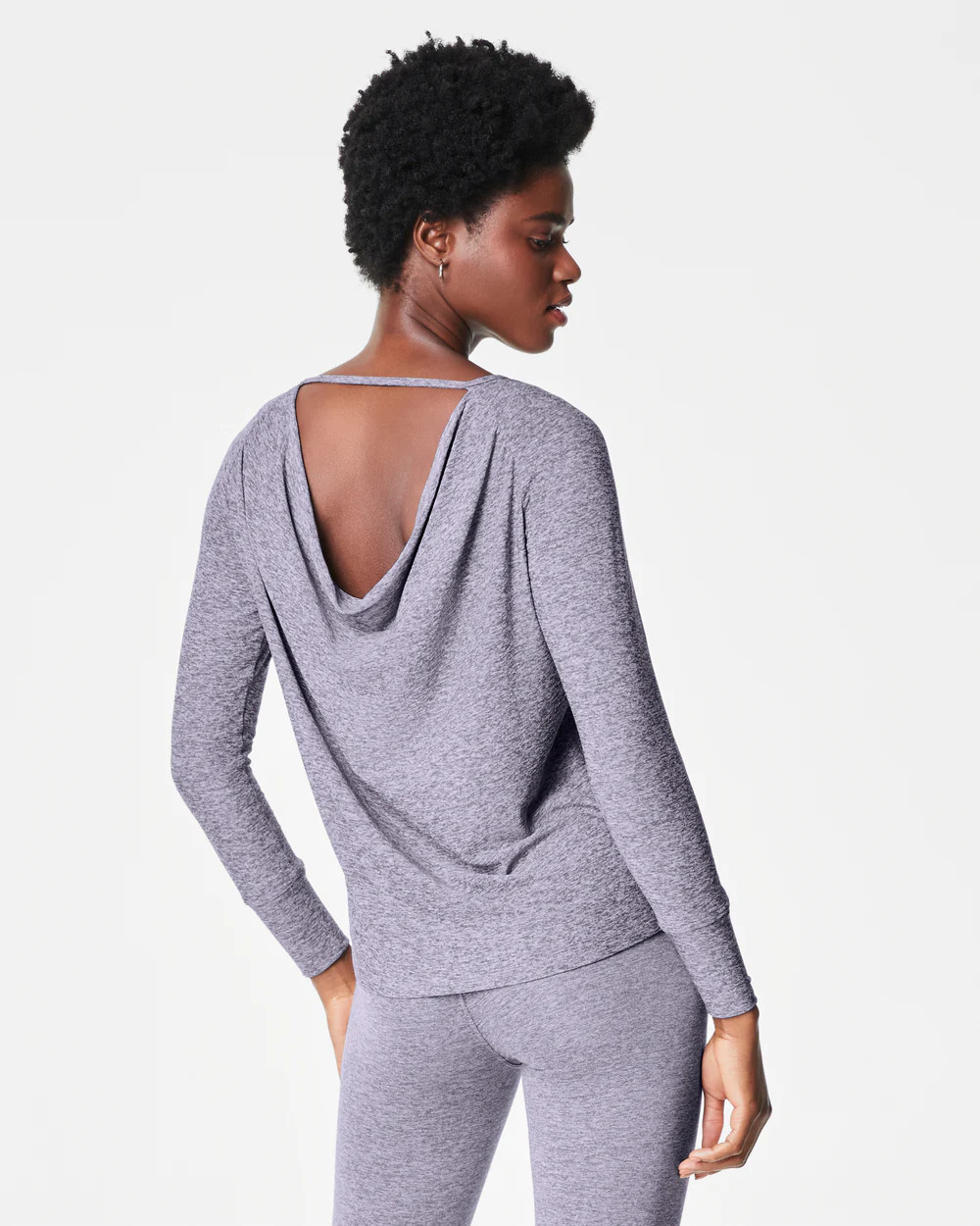 SPANX® SoftStretch Open-Back Long Sleeve Top | Spanx