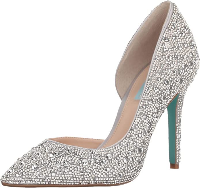 Blue by Betsey Johnson Women's Sb-hazil Pump | Amazon (US)