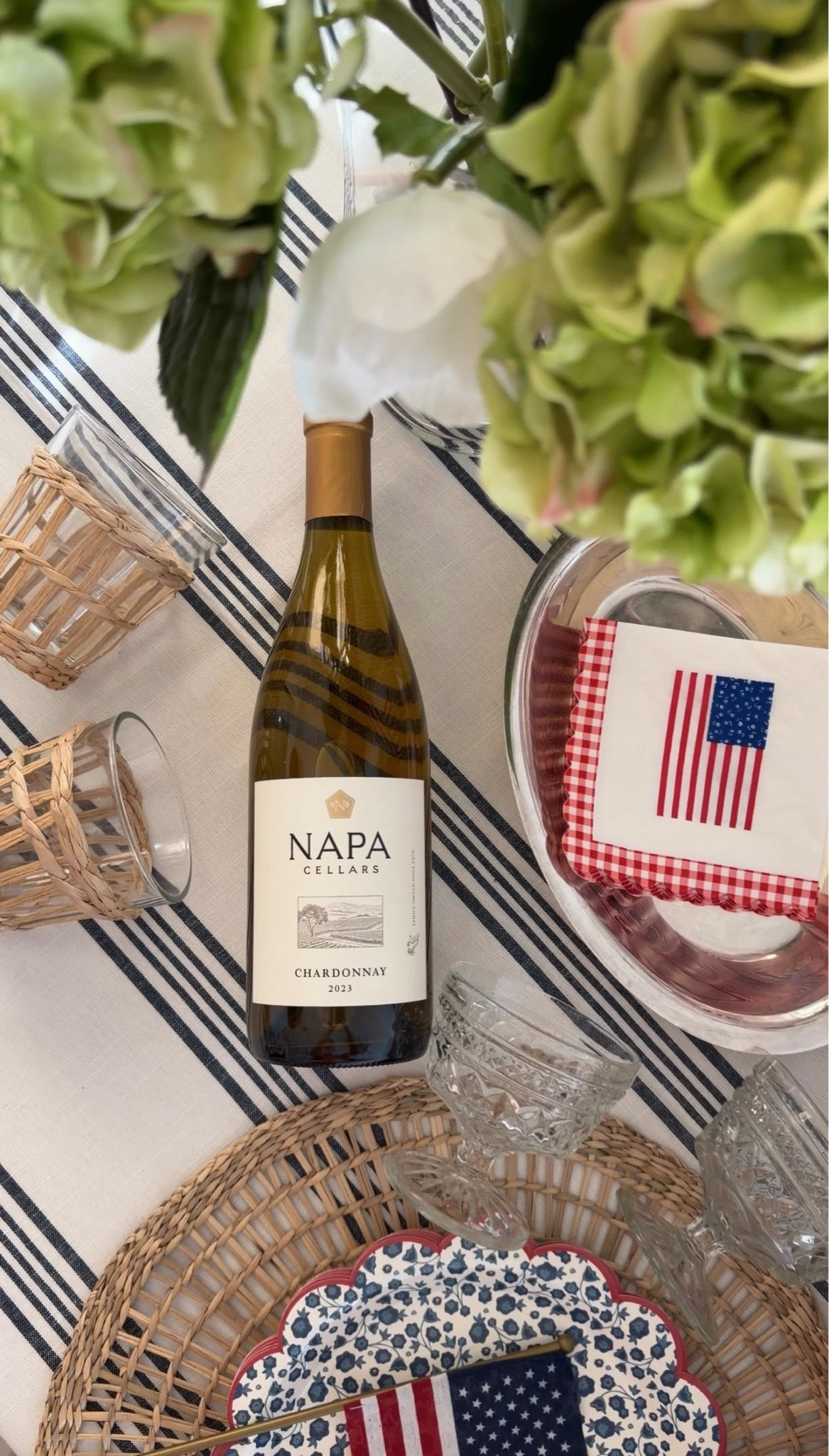 Tablecloth and 4th of July party plates and napkins 🇺🇸

#LTKHome #LTKSeasonal