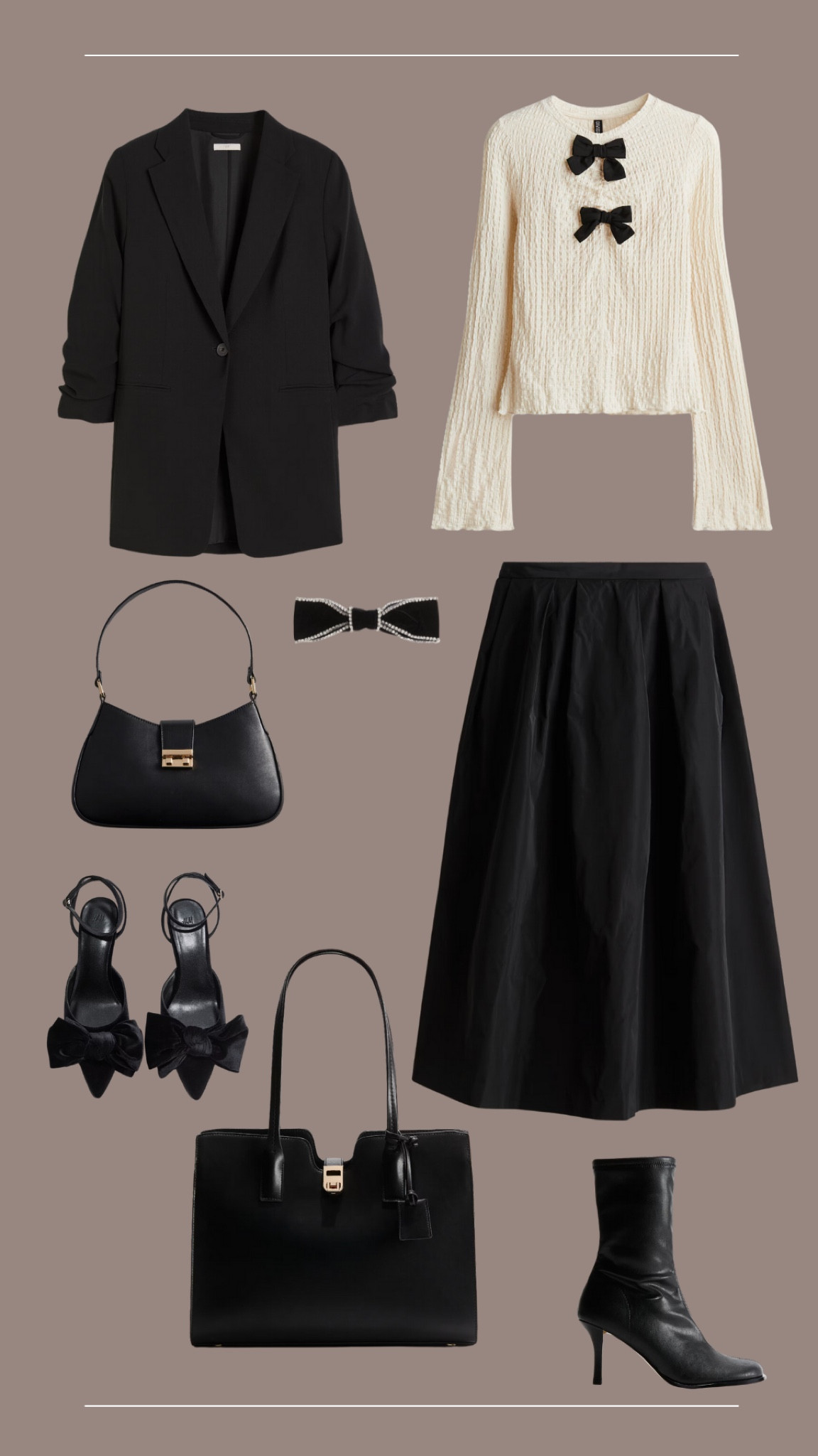 Classic event outfit 🖤🤍

#LTKuk #LTKautumn #LTKluxury