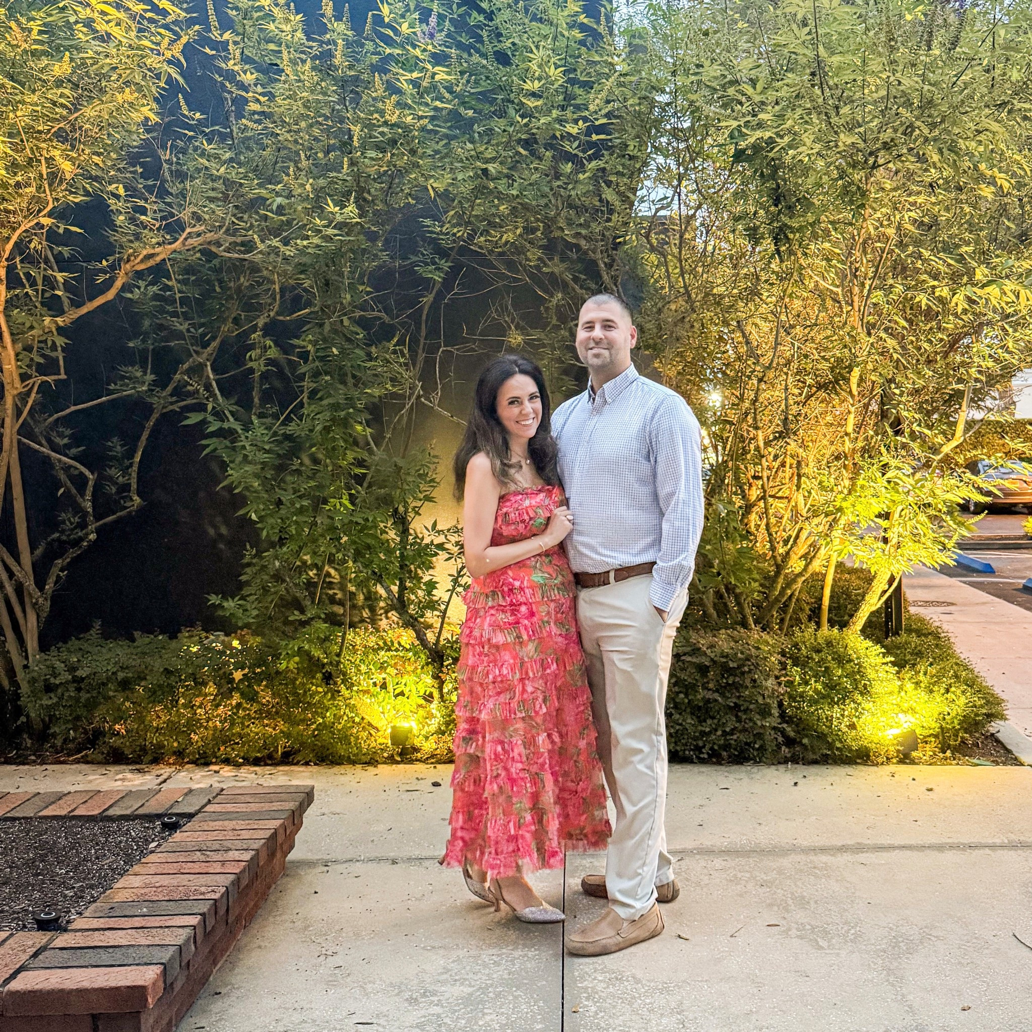 Wedding guest dress for late summer, early fall. Loved this gorgeous Mac Duggal dress-if between sizes, size down. The colors are so vibrant. It’s currently on sale 50% off at Anthropologie, and I rented from Rent the Runway. Such a flattering fit with the tiers and molded corset top, I added an extra sticky bra since the cups are a bit large and used fashion tape. Over 4.5/5 stars on RTR.

The dainty accessories of the pink ring, small pearl necklace, and Kendra Scott bracelet completed the look.

I’ve been wearing these sparkle heels on repeat, so comfy!

Depending on accessories could style this for garden party, cocktail hour, winery, or even the beach. 

#weddingseason #midsize #luxeforless #design

#LTKMidsize #LTKStyleTip #LTKSaleAlert