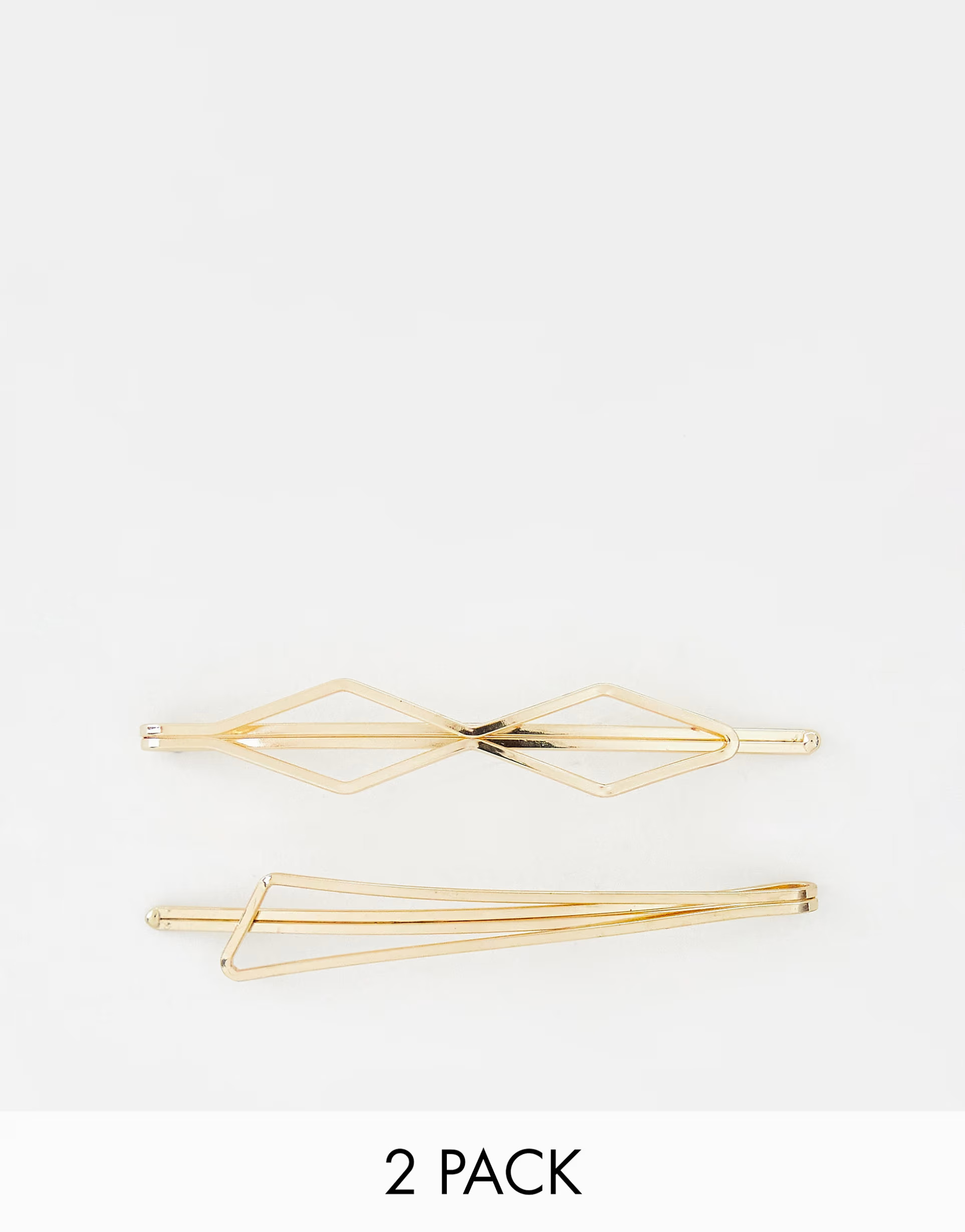 Easilocks Stay Golden Fashion Hair Pins x2 | ASOS (Global)