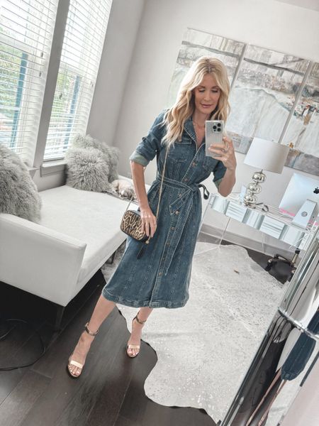 Style Tip ---> invest in a denim trench like this one from Goelia and style it ad a chic denim dress! 💙

#LTKover40 #LTKstyletip #LTKSeasonal