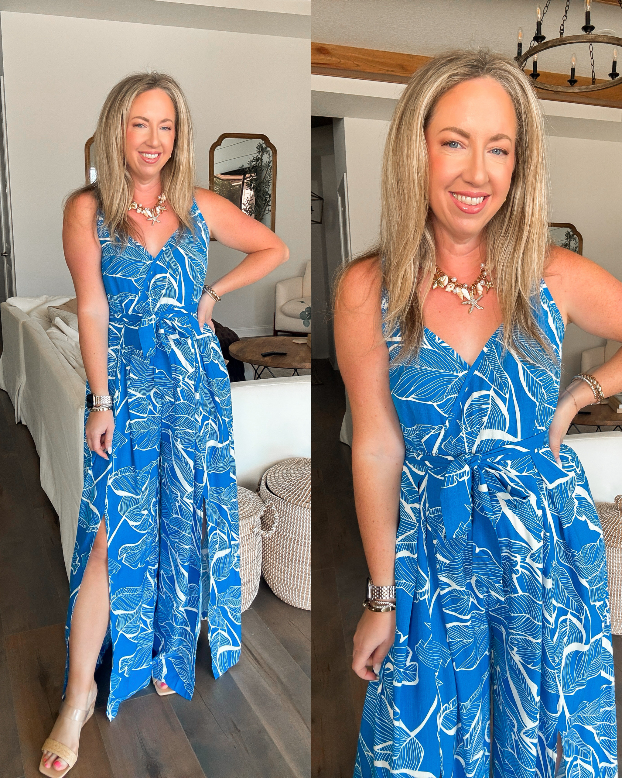 Super comfortable wrap jumpsuit perfect for vacation 🌴 Wearing size S.

Spring and summer style, Amazon resort wear, bright color, beach vacation, warm weather, spring break, spring and summer style, affordable vacation outfit finds.  

 #LTKootd #LTKSeasonal #LTKPetite