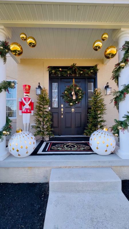 Let the festivities begin! Shop my holiday front porch here from Balsam Hill here!!! 

Large Nutcrackers
Outdoor pre lit trees
Prelit garland
Pre lit wreath
Holiday front door mat
Outdoor ornaments 

#amazonfinds
#amazonmusthaves
Amazon finds 
Amazon holiday 
Holiday decor 

#LTKHoliday #LTKGiftGuide #LTKSeasonal