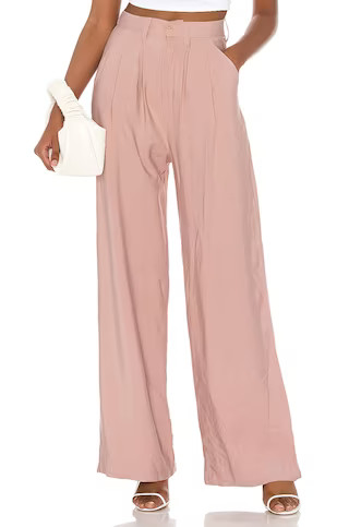 NONchalant Label Fabi Pants in Rose from Revolve.com | Revolve Clothing (Global)