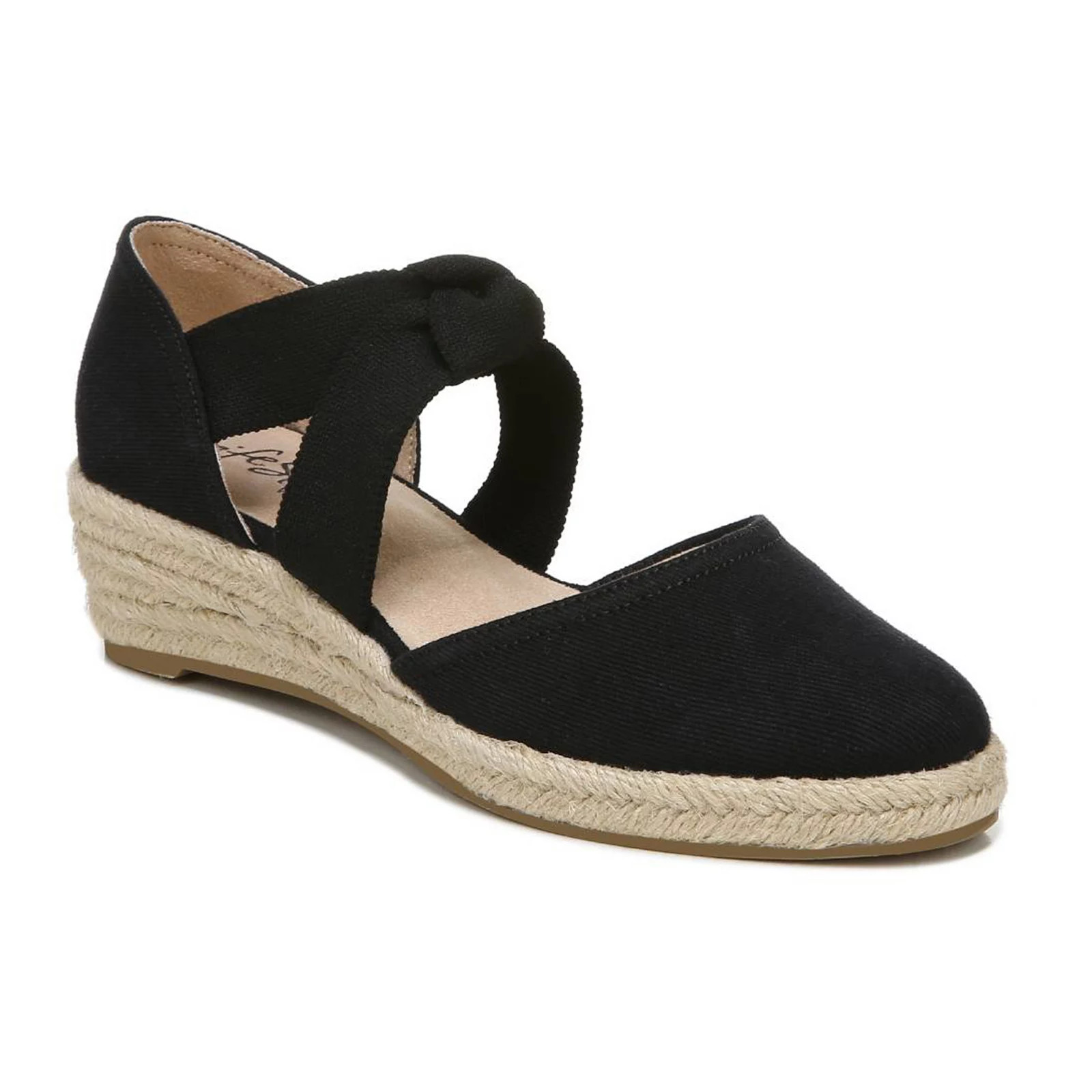 LifeStride Kascade Women's Wedge Sandals, Size: 9, Black | Kohl's