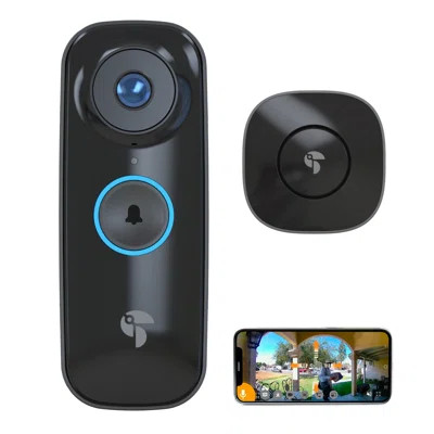 Toucan® Wireless QHD Video Doorbell PRO with Wireless Doorbell Chime | Wayfair North America