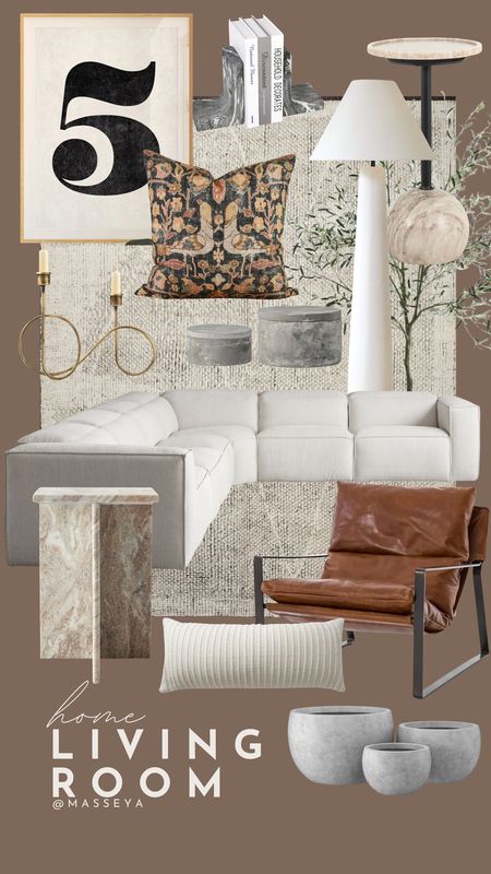 Sharing our new living room with you! Love the way it came out and feels so cozy!  

New home, modern ranch, modern farm house, home decor, home style, interior design, arhaus 

#LTKhome #LTKfindsunder100
