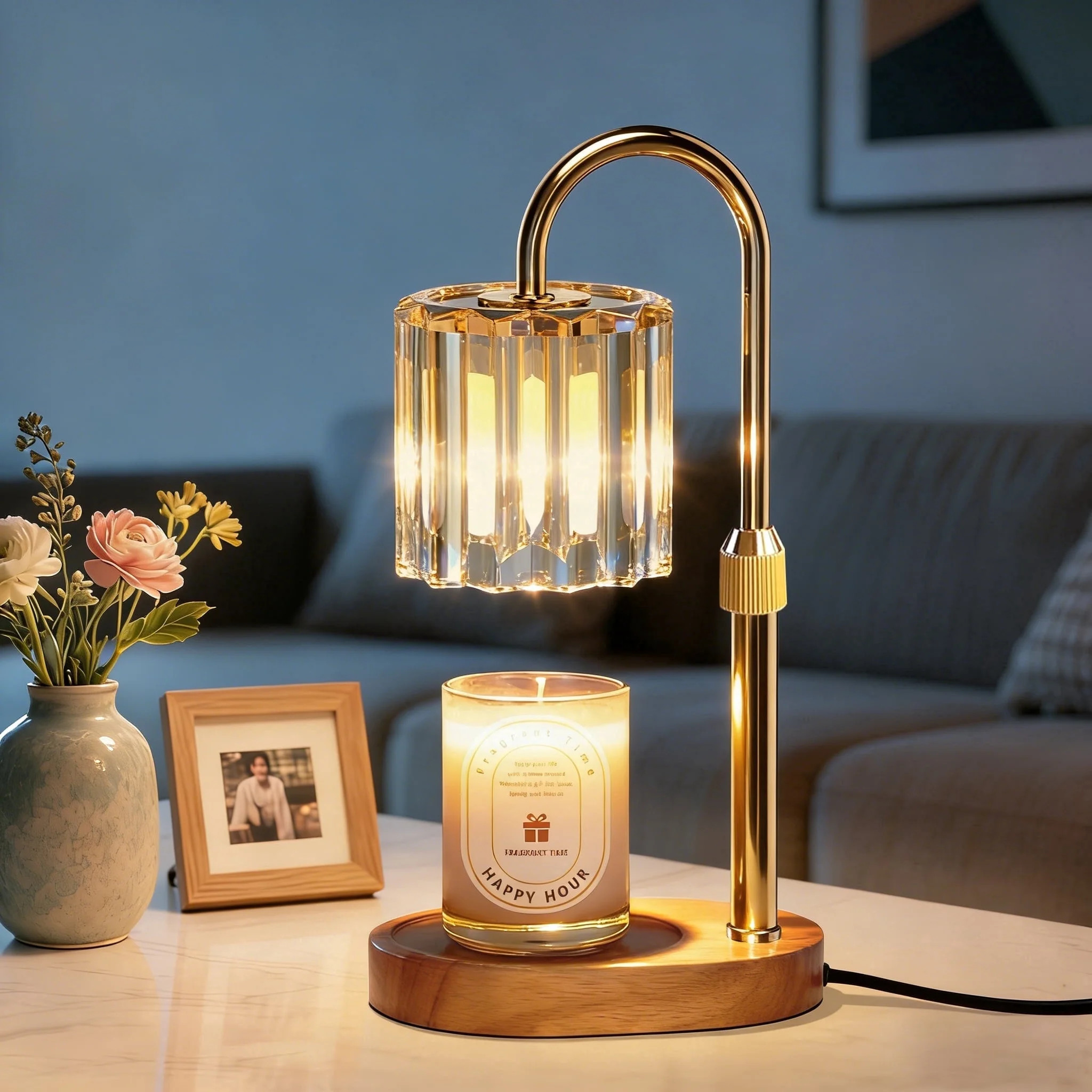 Seenlast Dimmable Candle Warmer Lamp with Timer Height Adjustable Home Decor Wax Warmer Mother's Day and Birthday Gifts for Women | Walmart (US)
