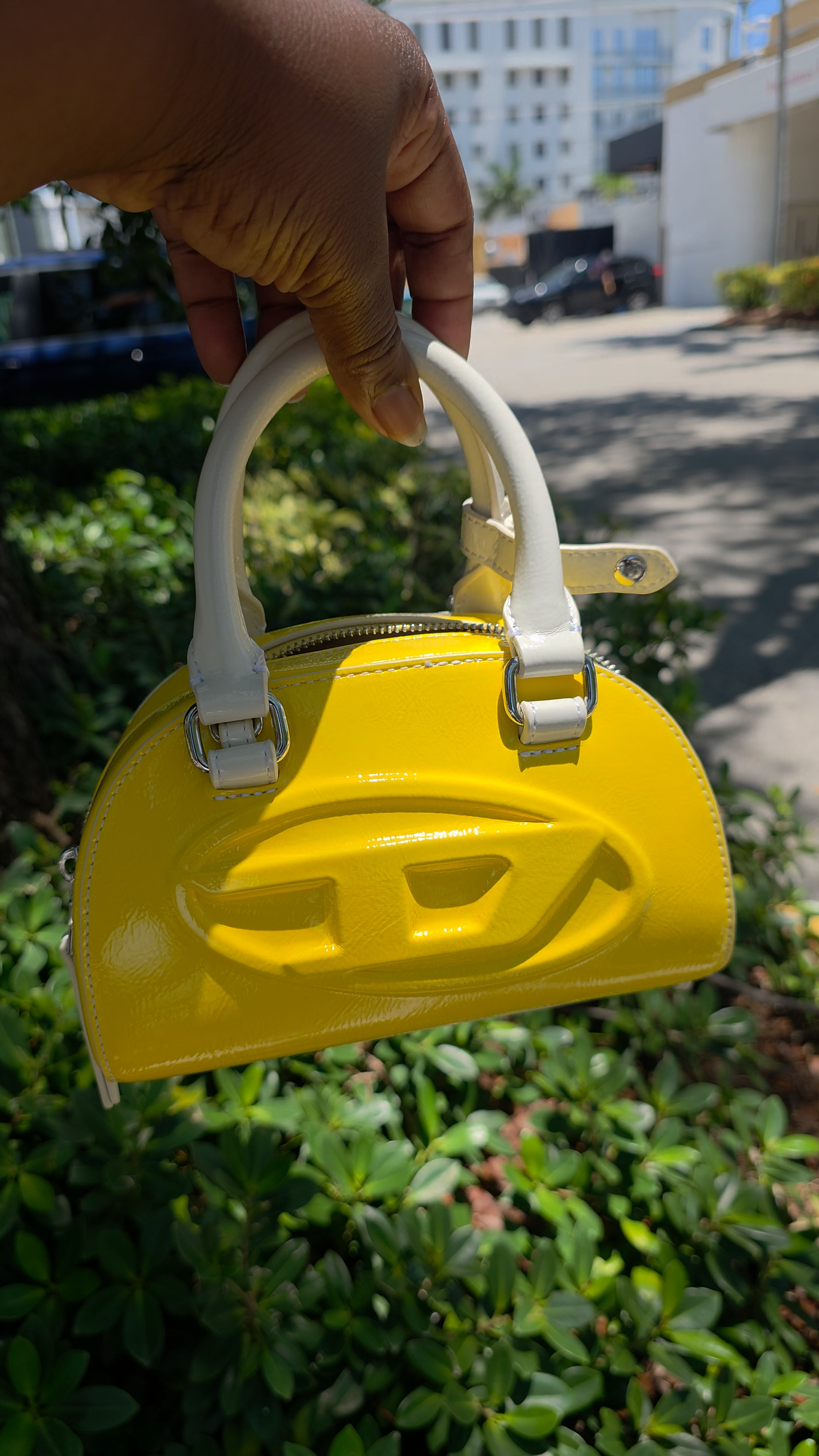 Yellow top handle bag

#LTKSaleAlert