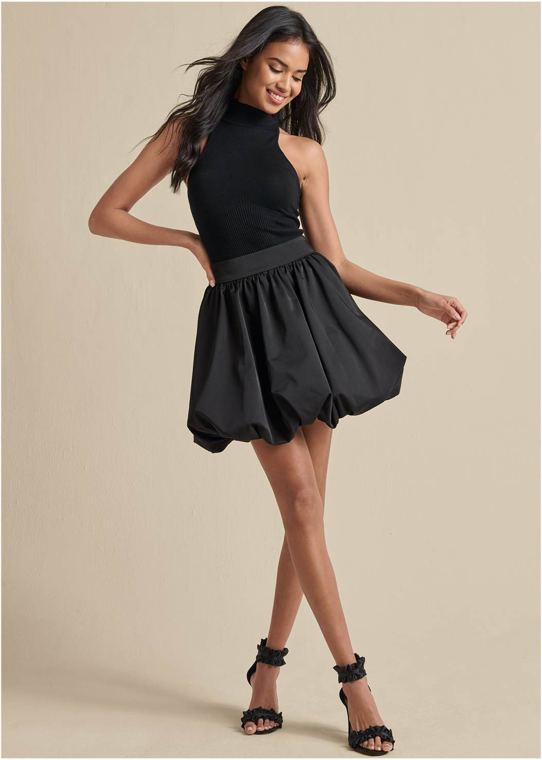 Taffeta Bubble Skirt | VENUS