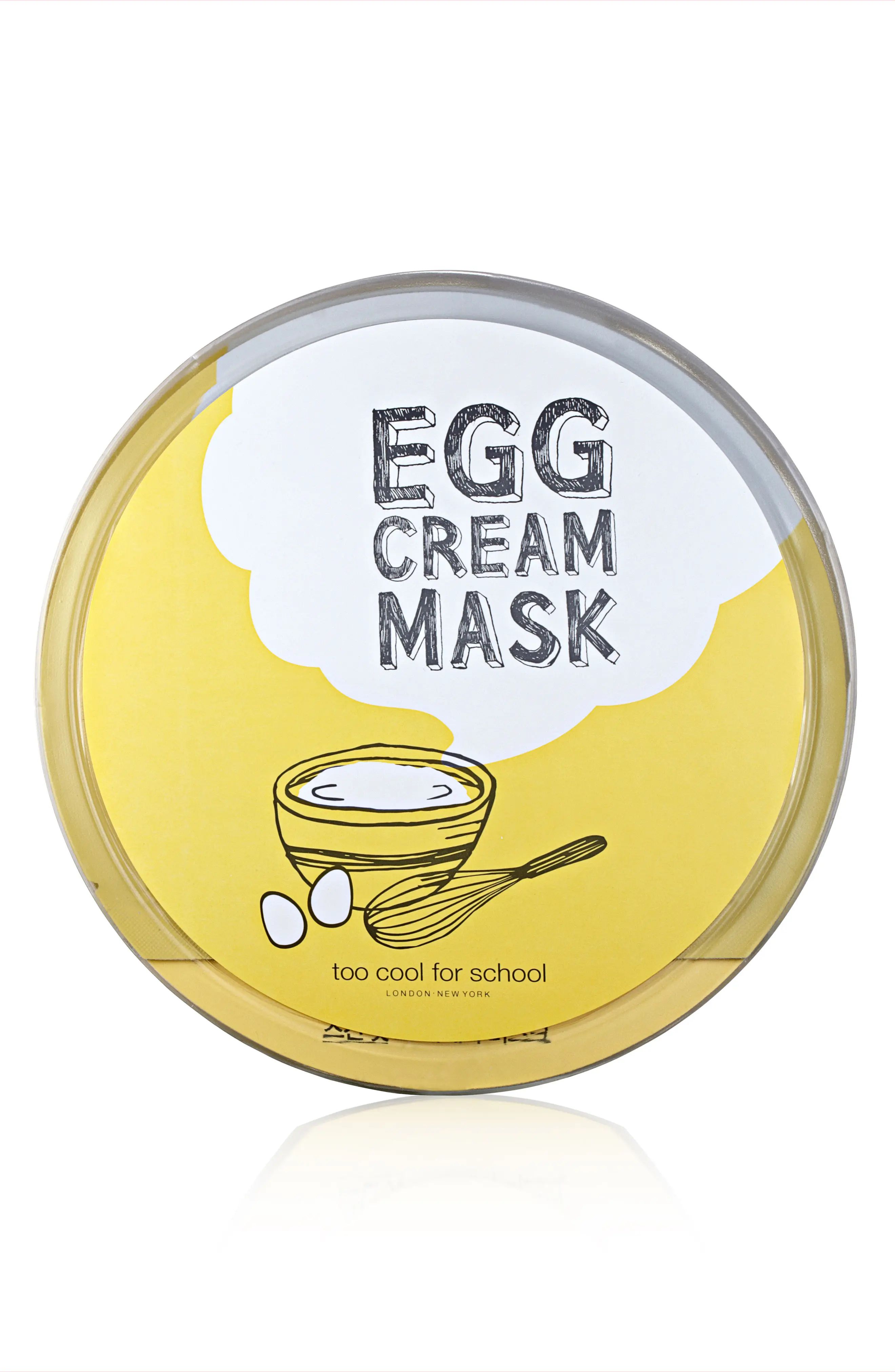 Egg Cream Microfiber Sheet Mask | Nordstrom