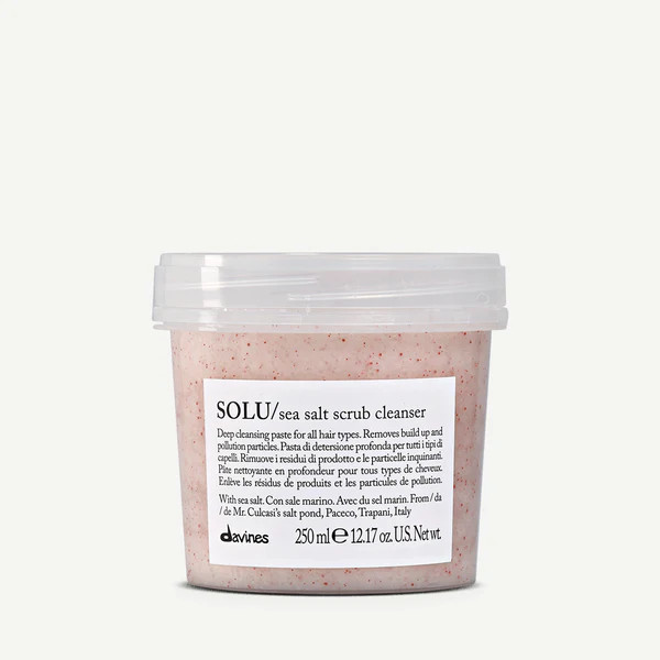 SOLU Sea Salt Scrub Cleanser | Davines