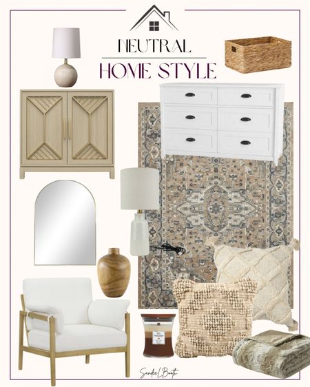 Neutral home style on a budget. ✨


Gift Guide, affordable home decor, wall mirror, throw pillow, cream pillow case, white dresser, neutral cabinet, mini lamp, wood vase, white chair, living room, accent chair, office, bedroom, 

#LTKGiftGuide #LTKhome #LTKsalealert