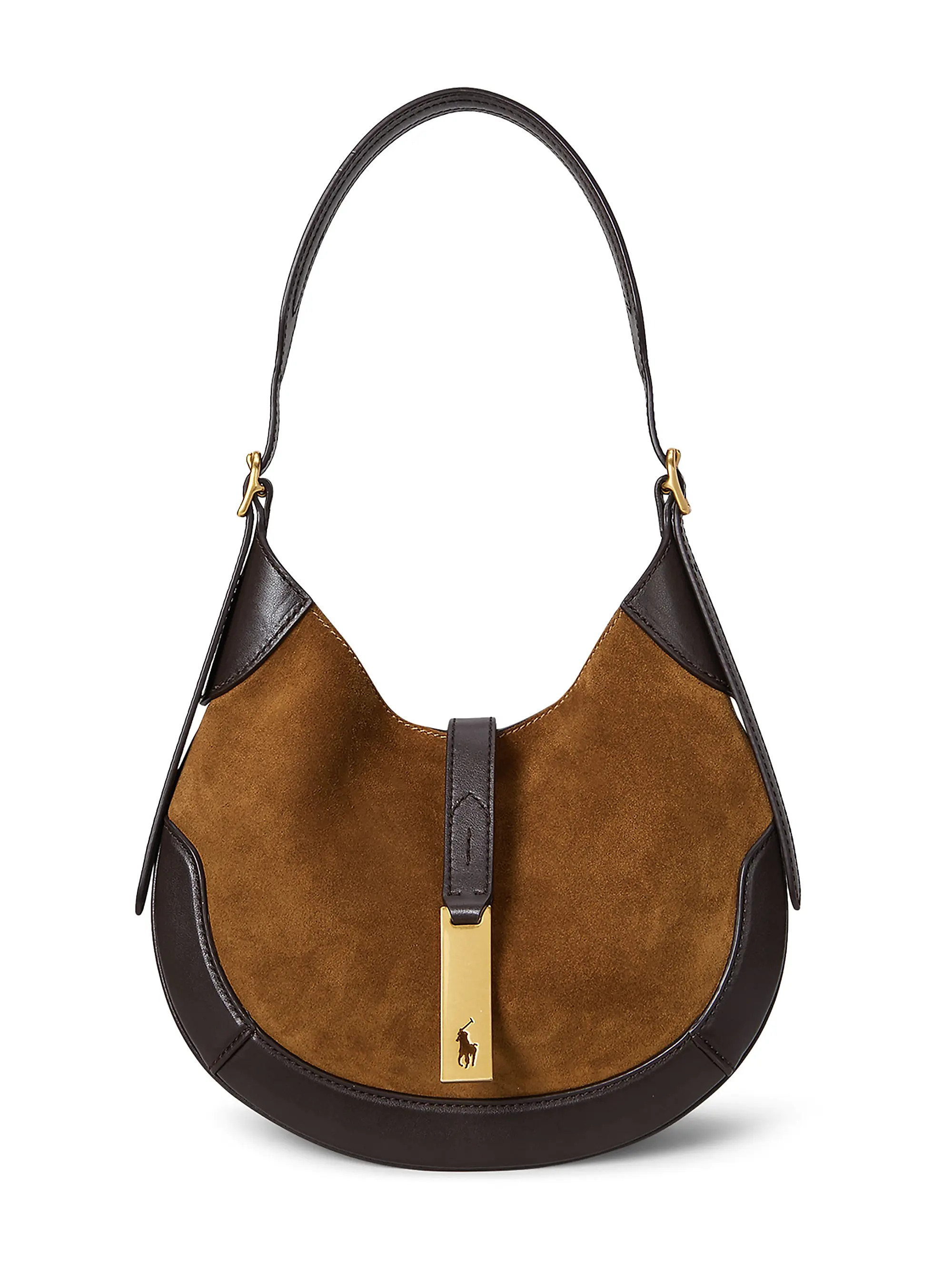 Polo ID Suede & Leather Bag | Saks Fifth Avenue