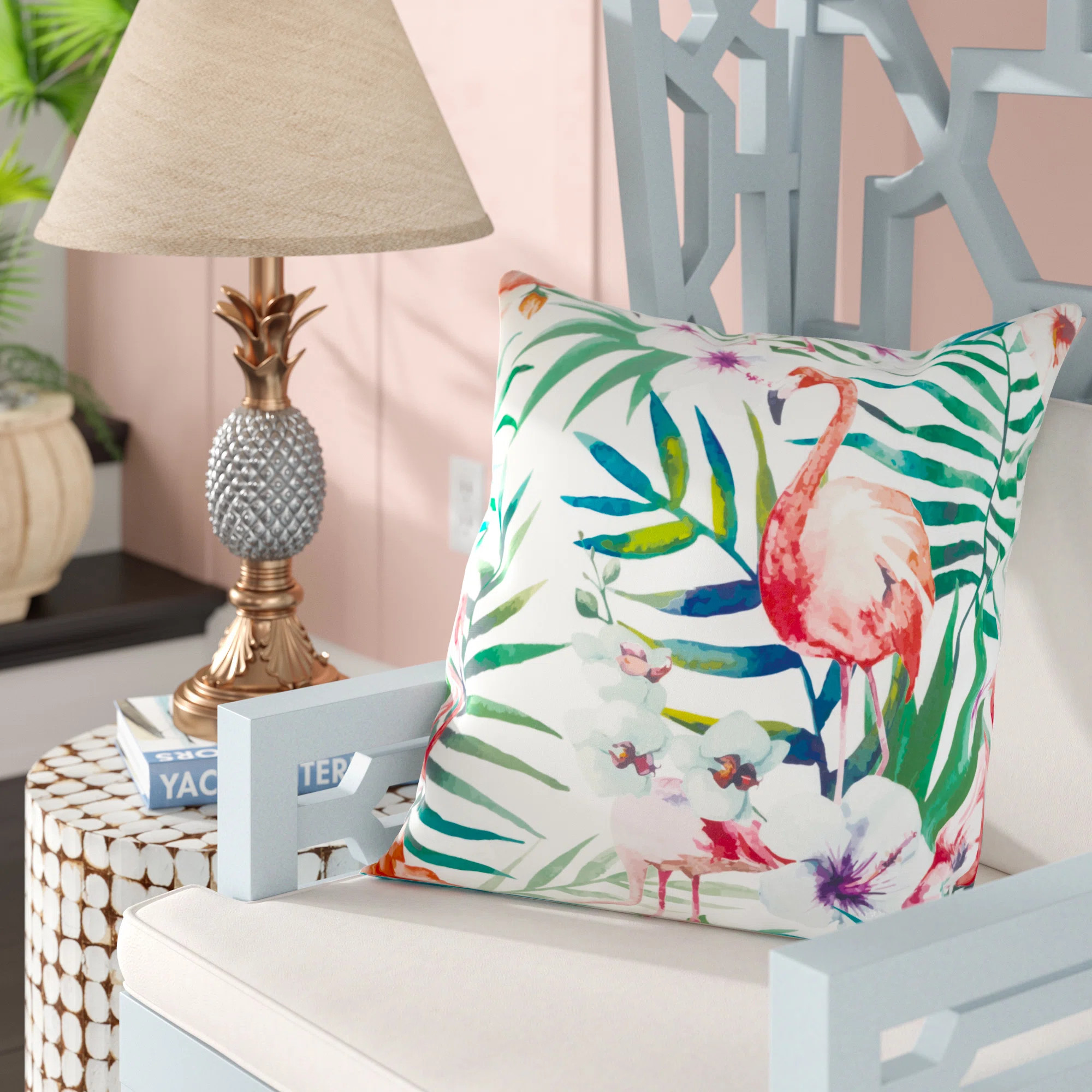 Berkeley Floral Reversible Throw Pillow | Wayfair North America
