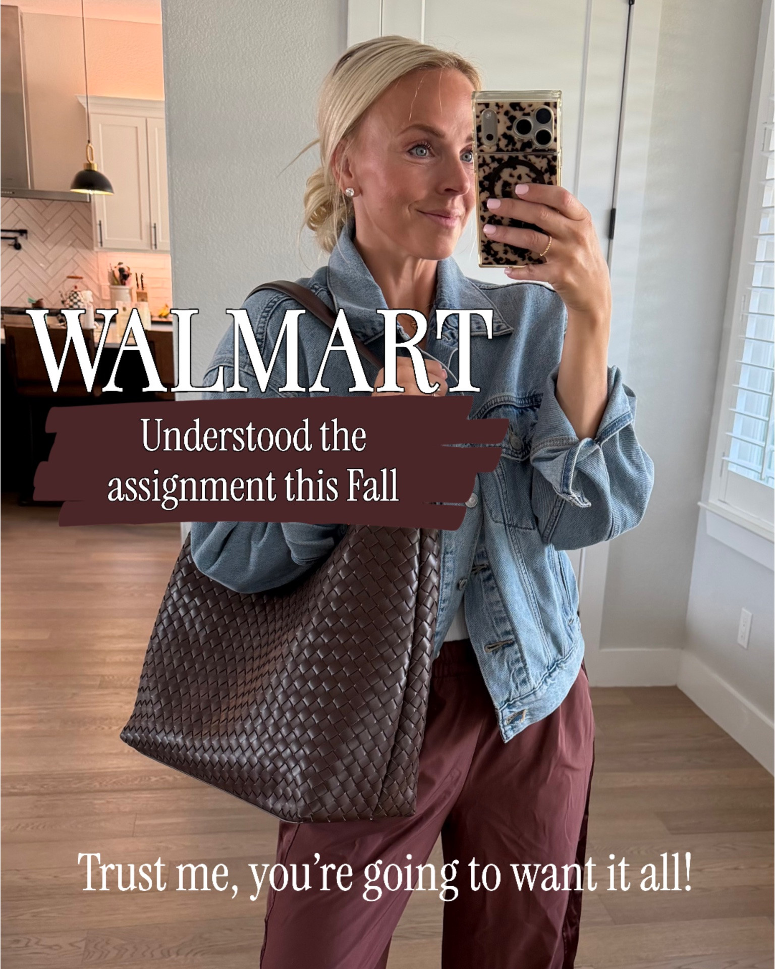 Walmart is killing the game for fall!! Everything shown is true to size. The oversized bag is going to be a fall staple. All so perfect!!

#LTKmomlife #LTKootd #LTKgrwm