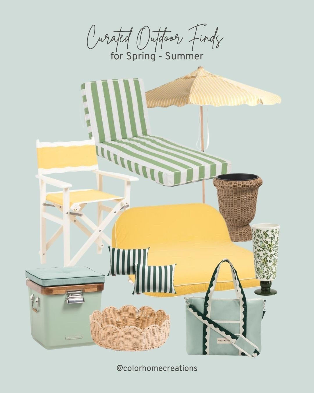 Curated spring–summer outdoor finds 🌞 Umbrellas, chairs, cushions & inflatables in yellow, green & white to refresh your patio. Tap to shop your favorites!

#LTKHome #LTKSeasonal