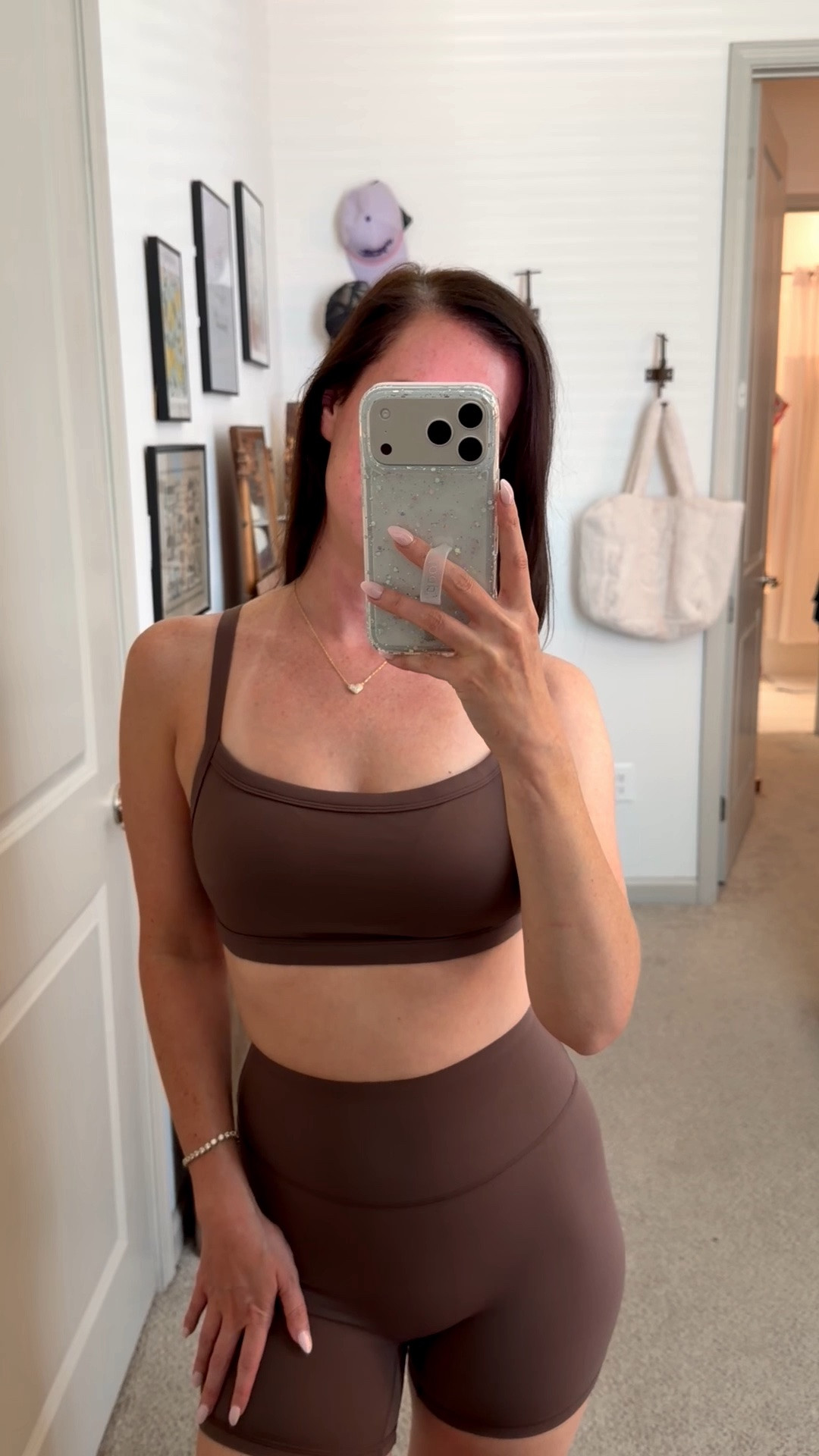 Matching set // under $50 // bike shorts // sports bra // brown set // Amazon // prime finds

#LTKSaleAlert #LTKgrwm #LTKActive