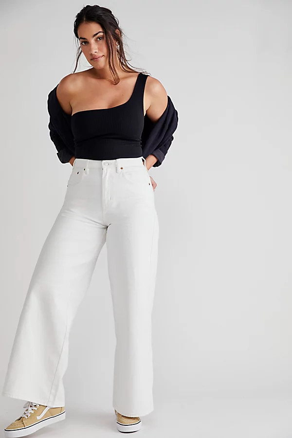 CRVY Gia Wide-Leg Jeans | Free People (Global - UK&FR Excluded)