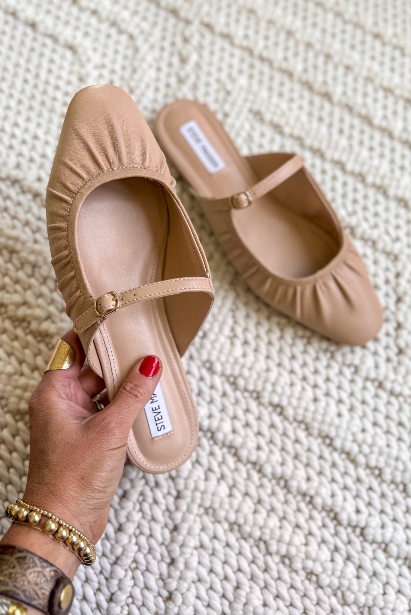 These gorgeous nude ballet flats are a great wear now, wear later shoe & they are so comfortable 
I got my true to size 10 in these! If you were between sizes though I would go up. 

#LTKxNSale #LTKShoeCrush #LTKVideo