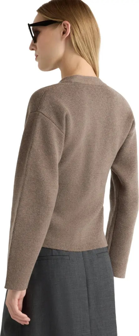 Elinor Organic Cotton Wool V Neck Cardigan | Nordstrom