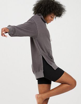 OFFLINE By Aerie Side Slit Hoodie | Aerie