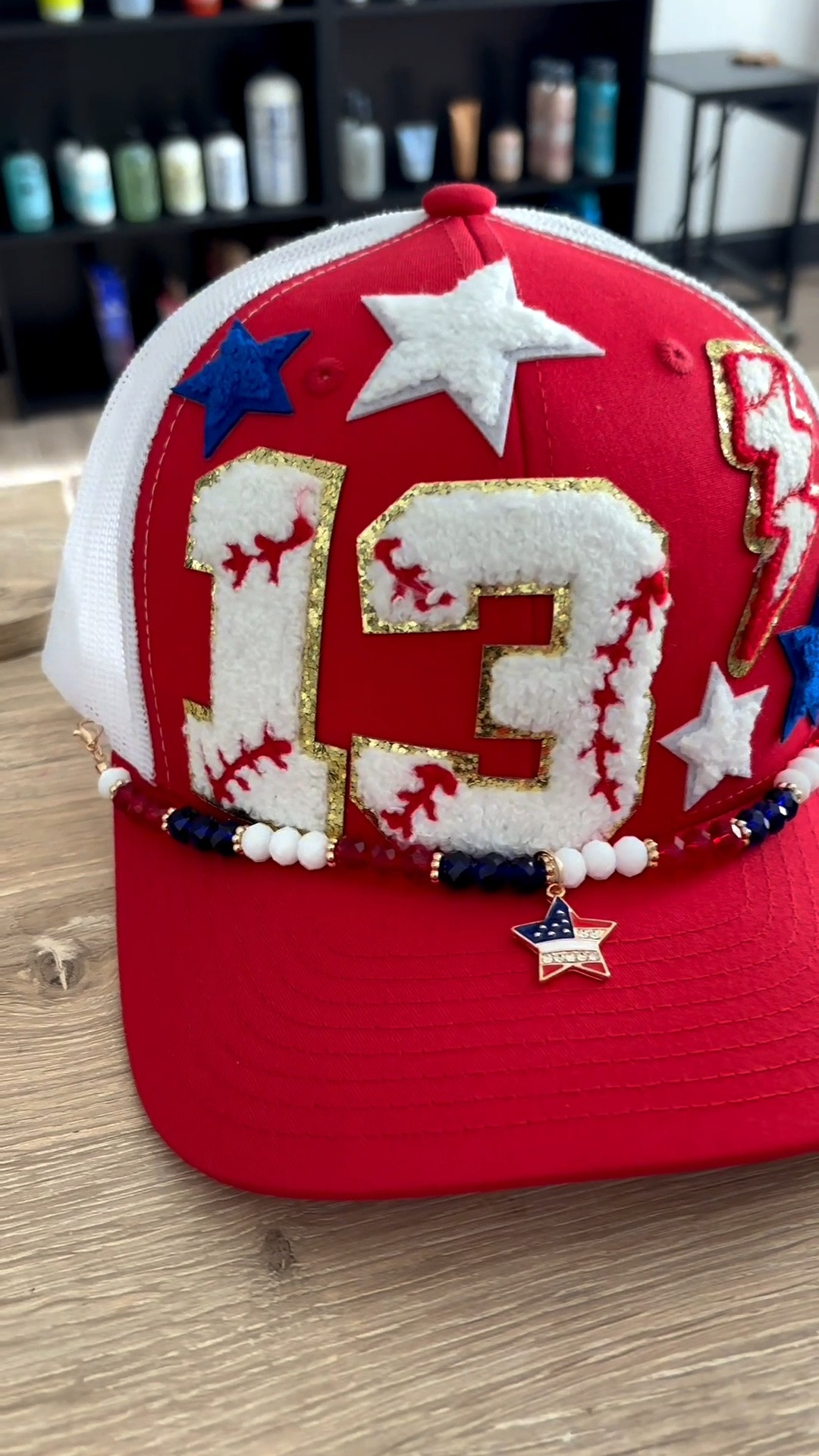 Well, that was easy & fun 😍🙌🏼 Need an accessory for the 4th⁉️🎆🇺🇸 Or your next event?! 🤩 Create your own custom trucker/baseball hat, I promise you got this‼️😆😍 Self adhesive patches made this a quick and painless, DIY project 🥰 don’t forget the super cute hat chain that clips right on to the mesh of the trucker hat 🤩❤️

#LTKSaleAlert #LTKootd #LTKmomlife