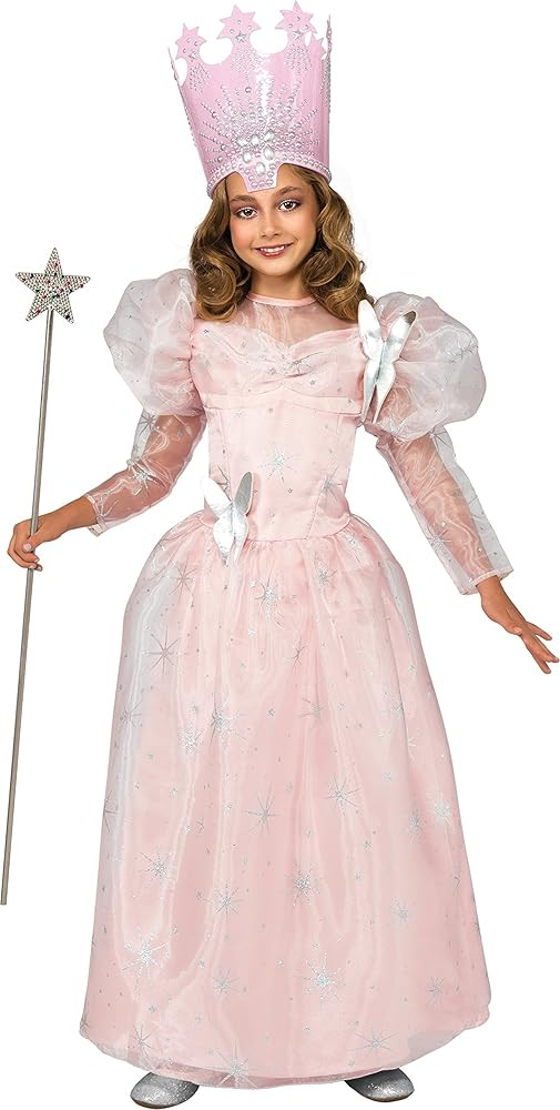 Amazon.com: Wizard of Oz Deluxe Glinda The Good Witch Costume, Small (75th Anniversary Edition) :... | Amazon (US)