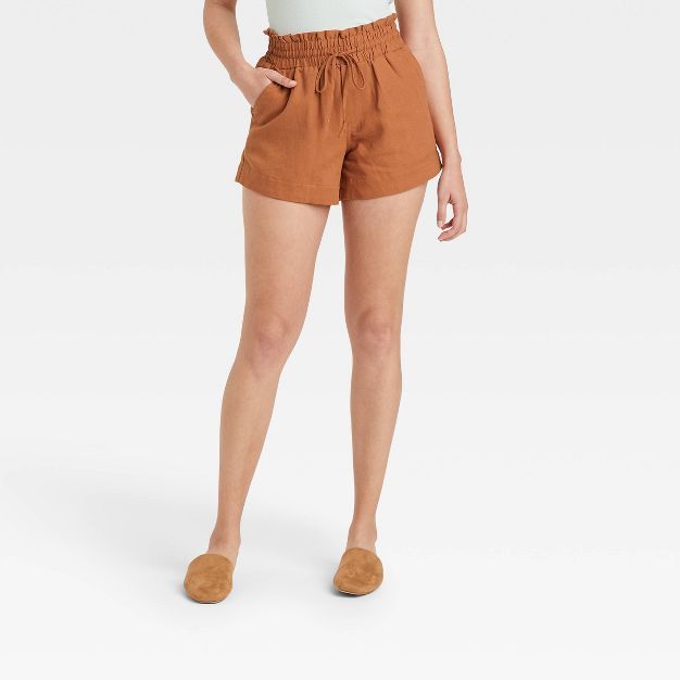 Women's High-Rise Pull-On Shorts - A New Day™ | Target