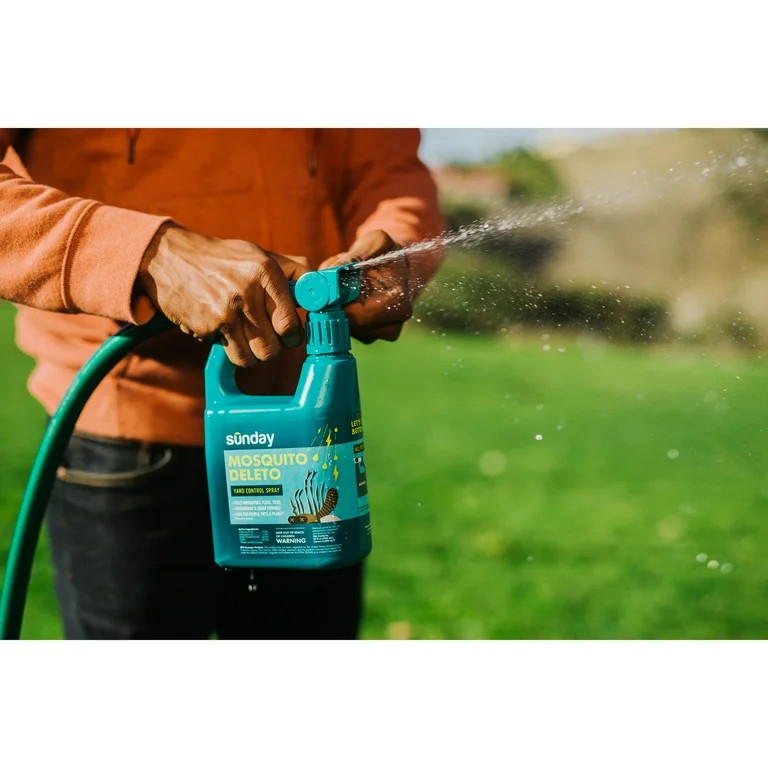 Sunday Mosquito Deleto Plant-Based Bug Control Spray & Repellent, 32oz | Walmart (US)