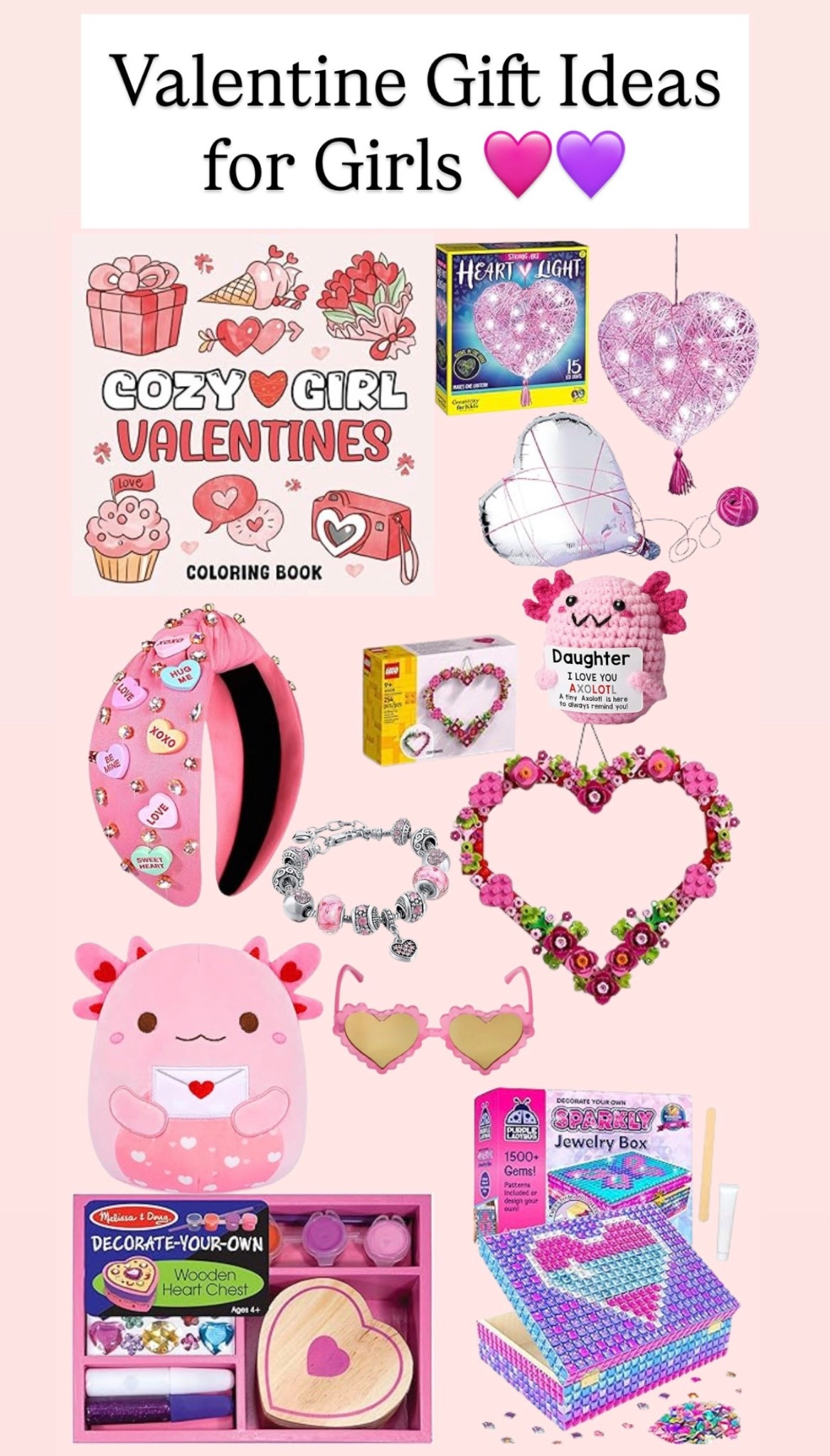 Easy Valentine’s Day gift ideas for girls that you can order on Amazon right now! 

#LTKValentine #LTKKids