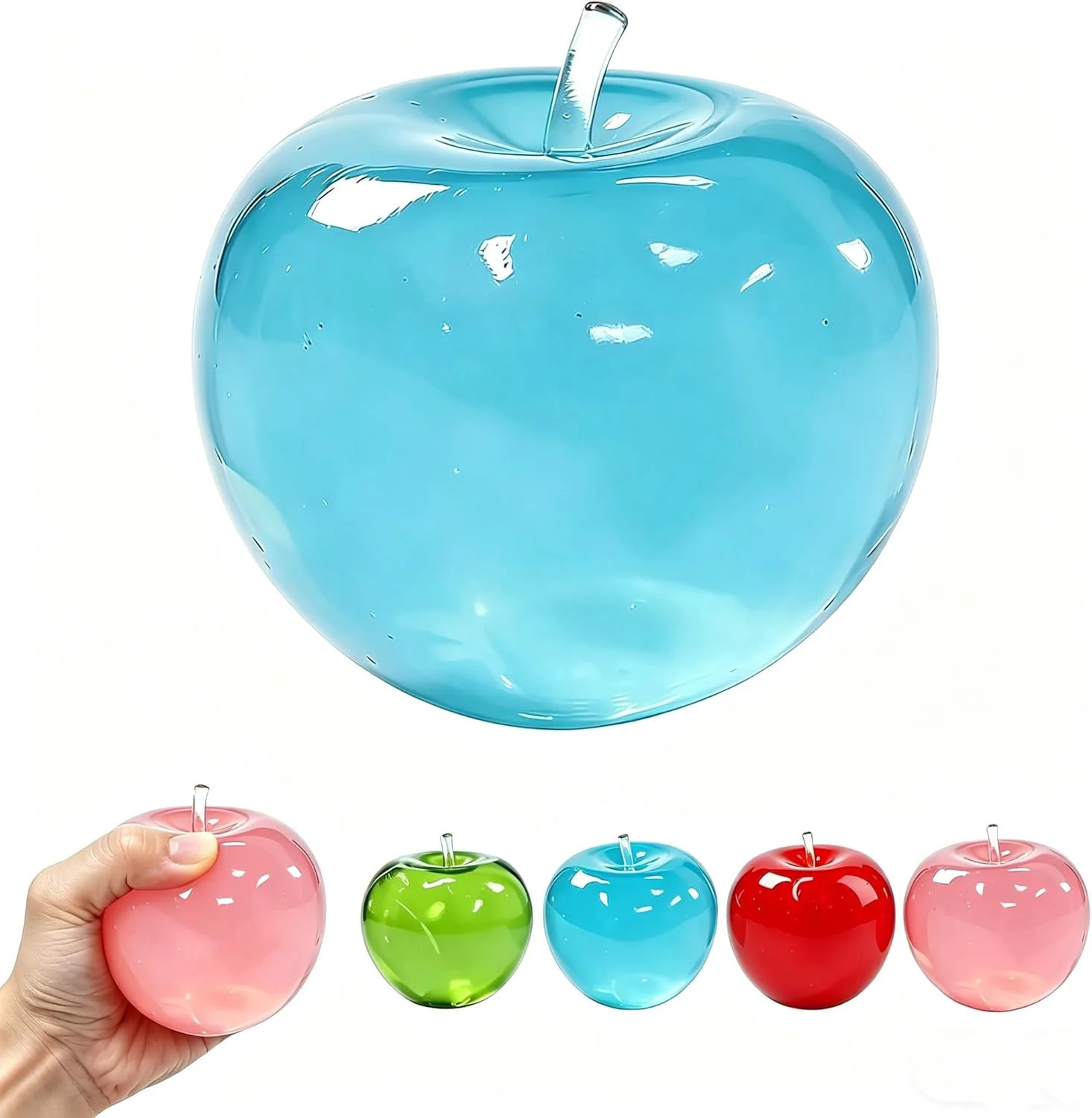 Apple Squish Toys, Blue Fruit Taba Squish Toys, Stress Balls, Gifts - Walmart.com | Walmart (US)