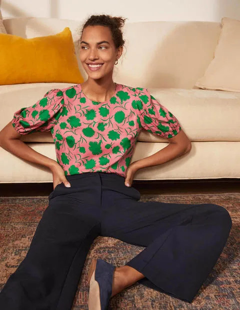 Adriana Puff Sleeve Top | Boden (US)