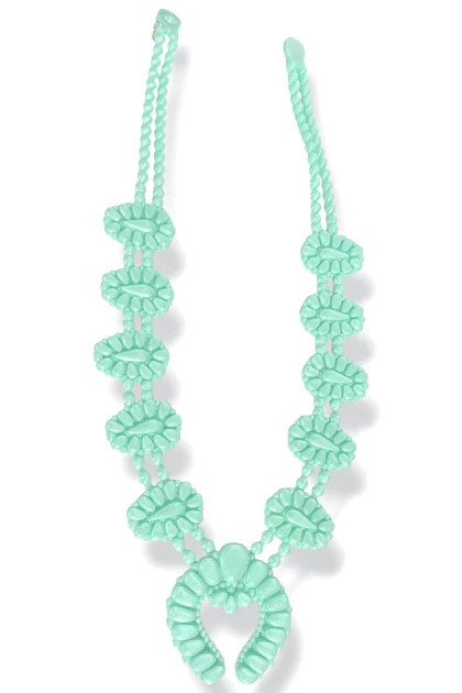 Golden Hour Stardust Mint Necklace | The Willow Tree