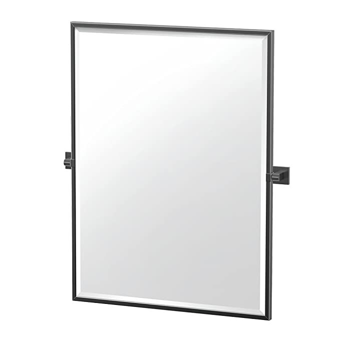 Gatco 4059MXFS Elevate Framed Rectangle Mirror, Matte Black, 32.5"H | Amazon (US)