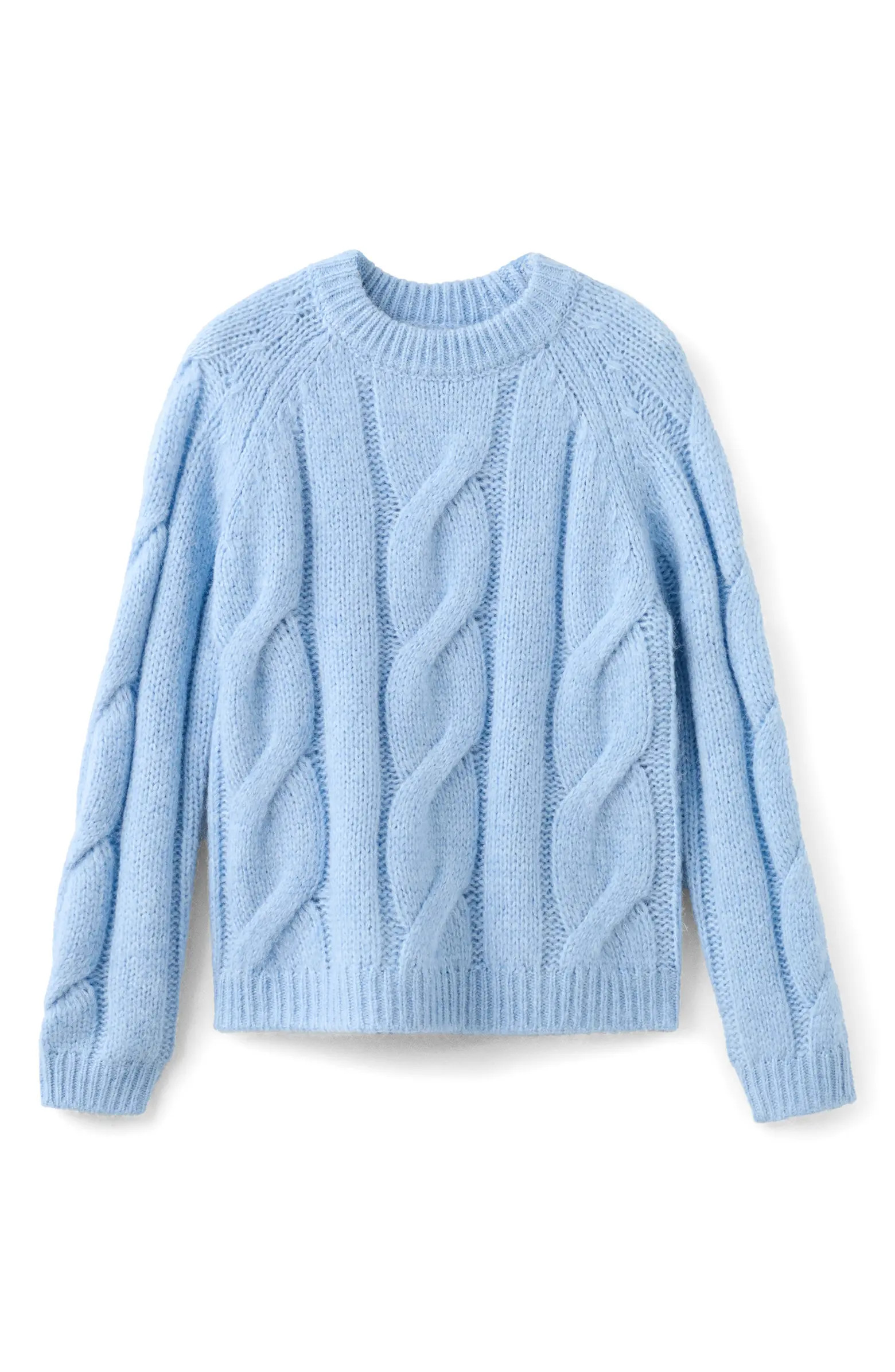 Cable Crewneck Sweater | Nordstrom