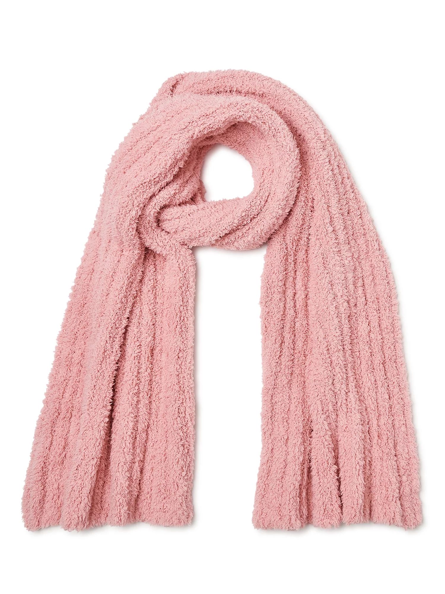 Time And Tru Cozy Ribbed Scarf | Walmart (US)