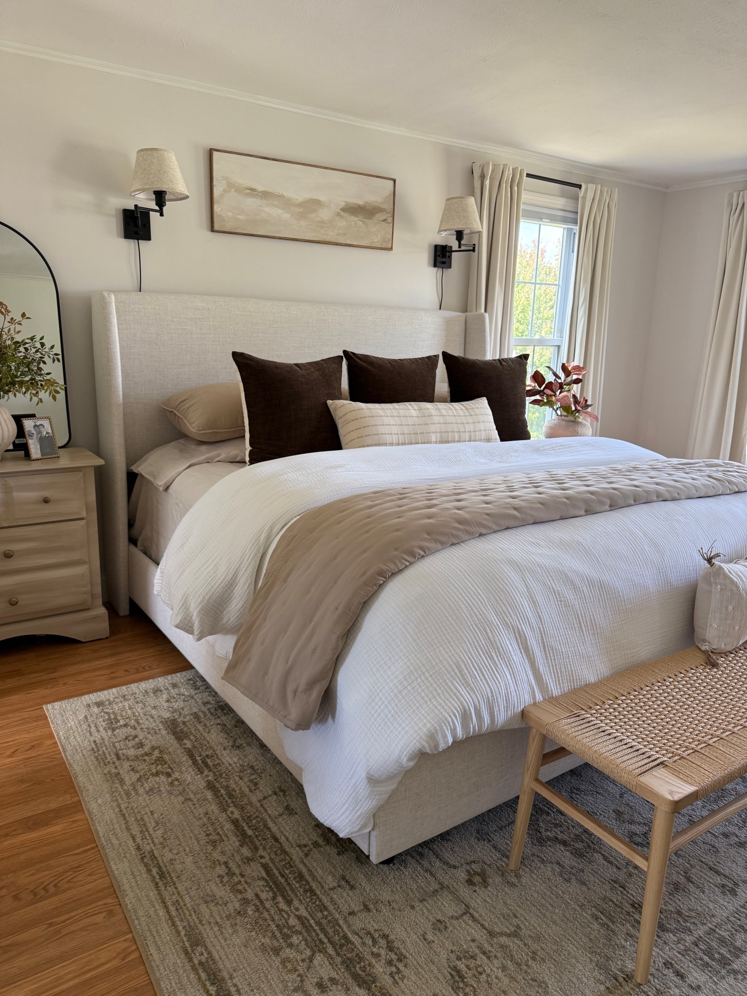 Our upholstered bed is also on sale for Way Day and it ends today. Under $850 🤯
We have the color Classic Talc Linen! And I love it!

#LTKHome