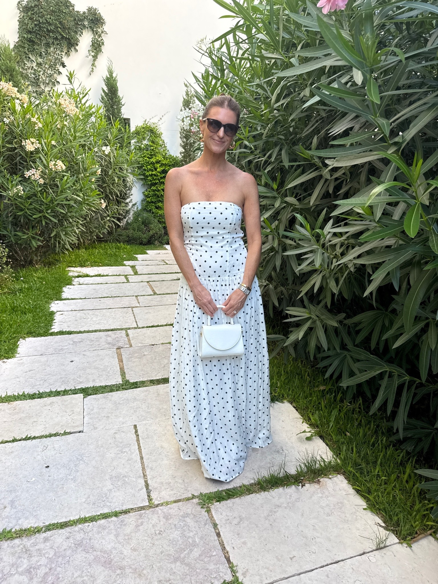 Polka dot dress under $100 Portugal summer trip what to wear in summer vacation dinner summer chic style rich mom outfits for European summer Lisbon

#LTKmomlife #LTKootd #LTKOver40