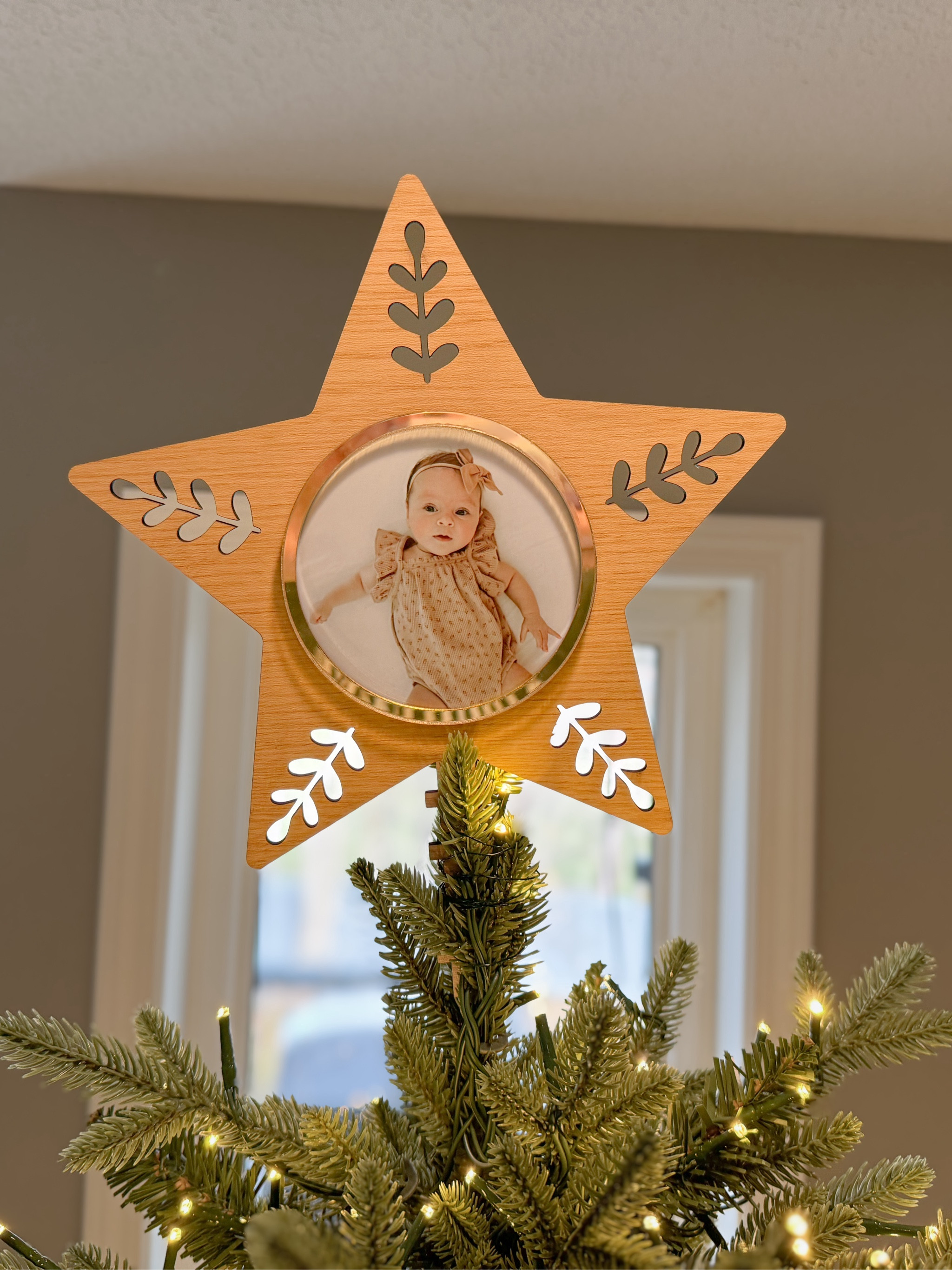 Photo frame tree topper 

#LTKBaby #LTKHoliday #LTKKids