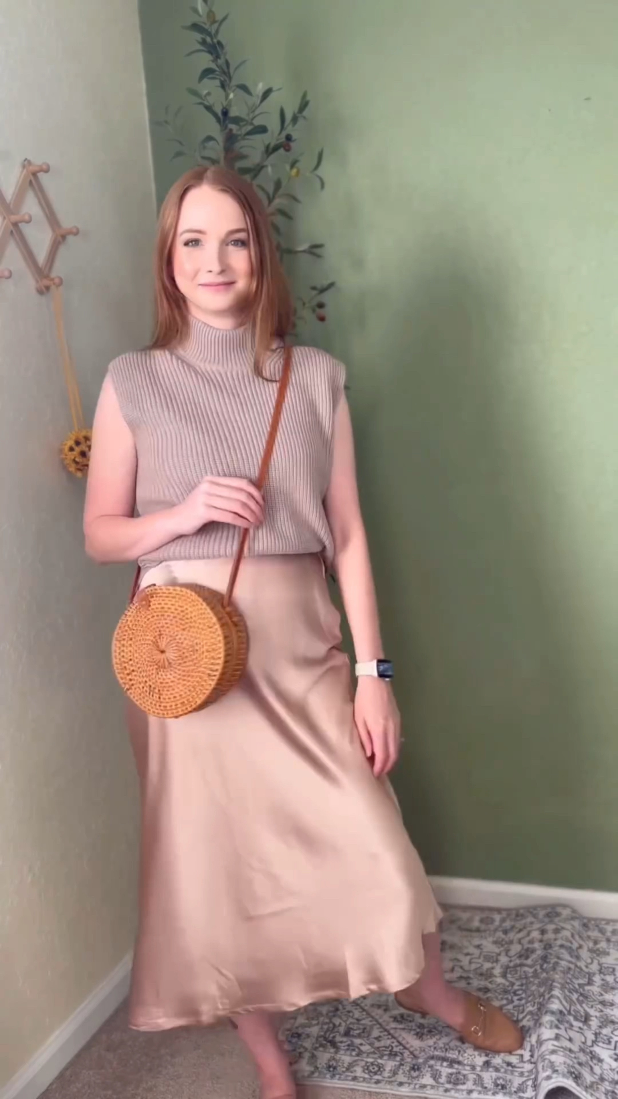 Style this satin midi skirt from Amazon with me! I paired it with a sleeveless turtleneck sweater from Abercrombie, brown mules & a round rattan bag. I love how this turned out! I can definitely see myself wearing this to several events this spring.

Amazon Fashion | Satin midi skirt | Spring styles | Feminine Spring Fashion

#ad #founditonamazon #amazonfashion #hotouch

#LTKstyletip #LTKSeasonal #LTKVideo