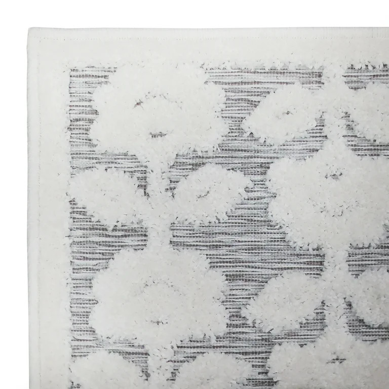 My Texas House Poppy 2' x 3' Grey Floral Indoor/Outdoor Area Rug | Walmart (US)