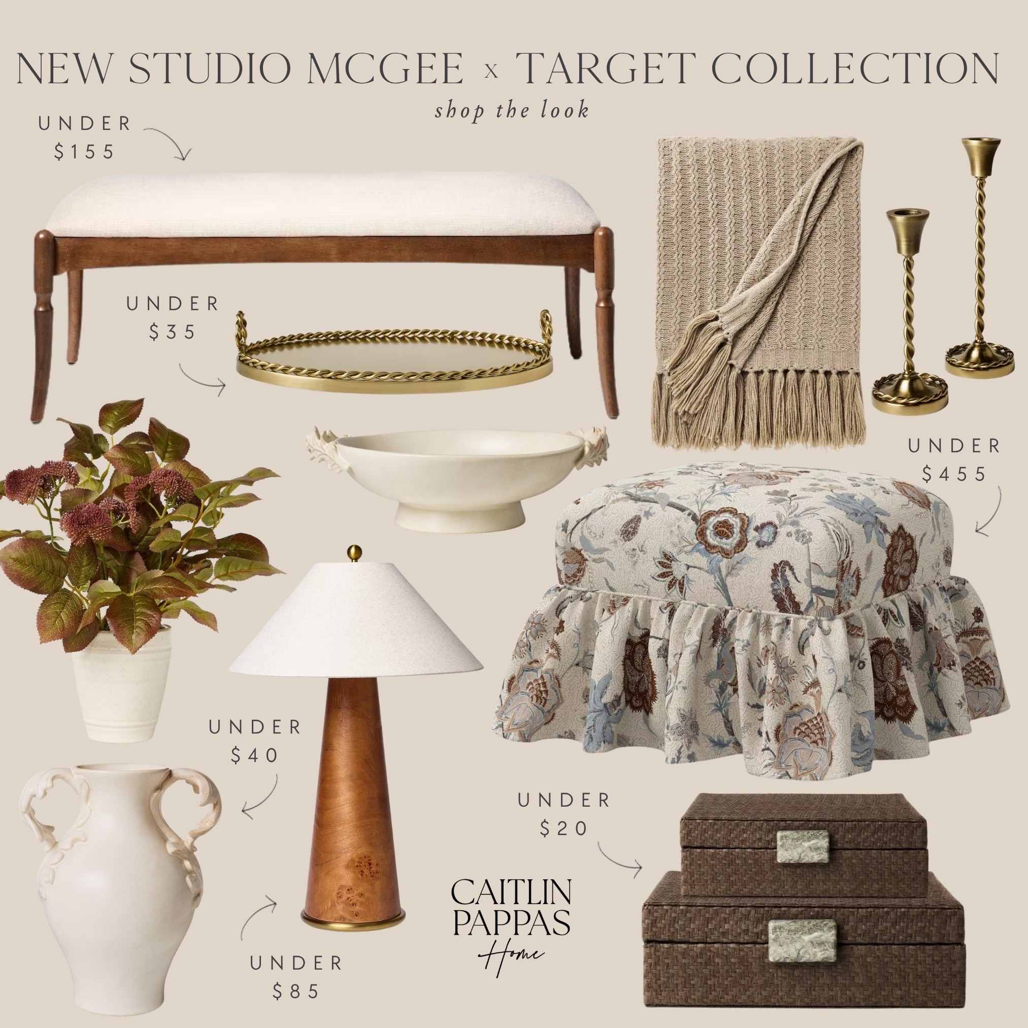 The new Studio McGee x Target collection is so beautiful! Neutral tones, pretty patterns, and elevated decor. 🤍🙌🏻 Neutral Home Decor, Target Home Decor, Elevated Home Inspo