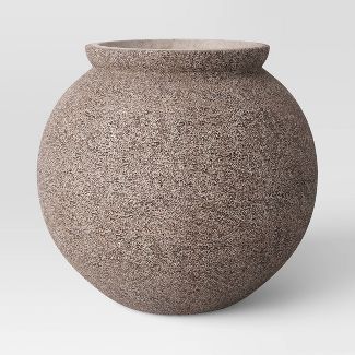 Indoor/Outdoor Weathered Planter Gray – Threshold™ designed with Studio McGee | Target